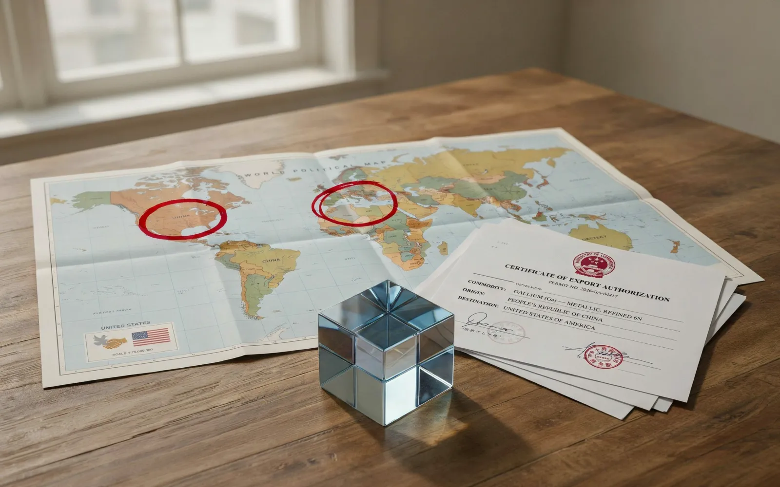 China Suspends Gallium Export Ban to the United States Until November 2026