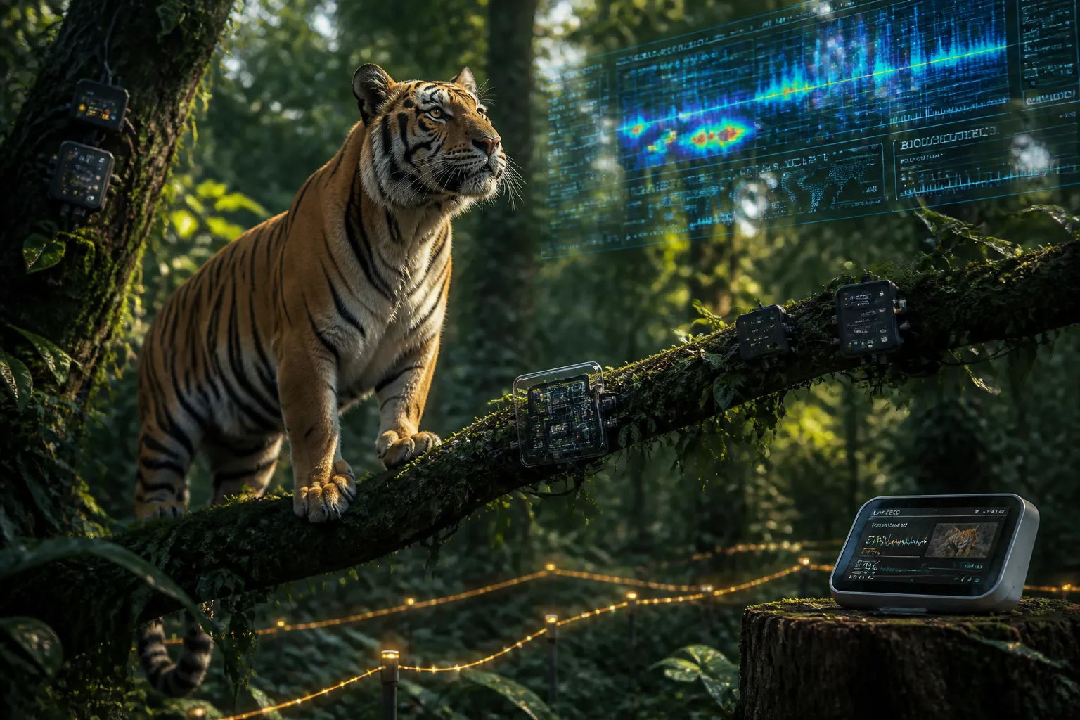 AI-Powered Tiger Alert System Deployed in Pench Buffer Zone to Reduce Human-Wildlife Conflict