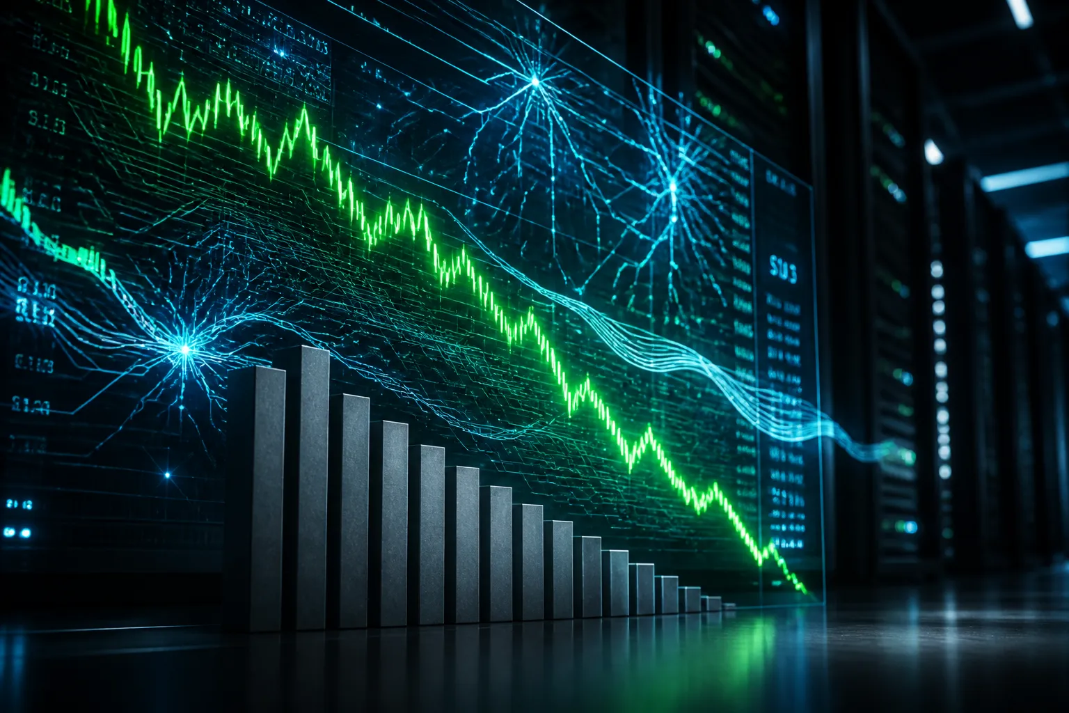 AI Stocks Retreat Sends Nasdaq and S&P 500 Lower, Raising Valuation Concerns