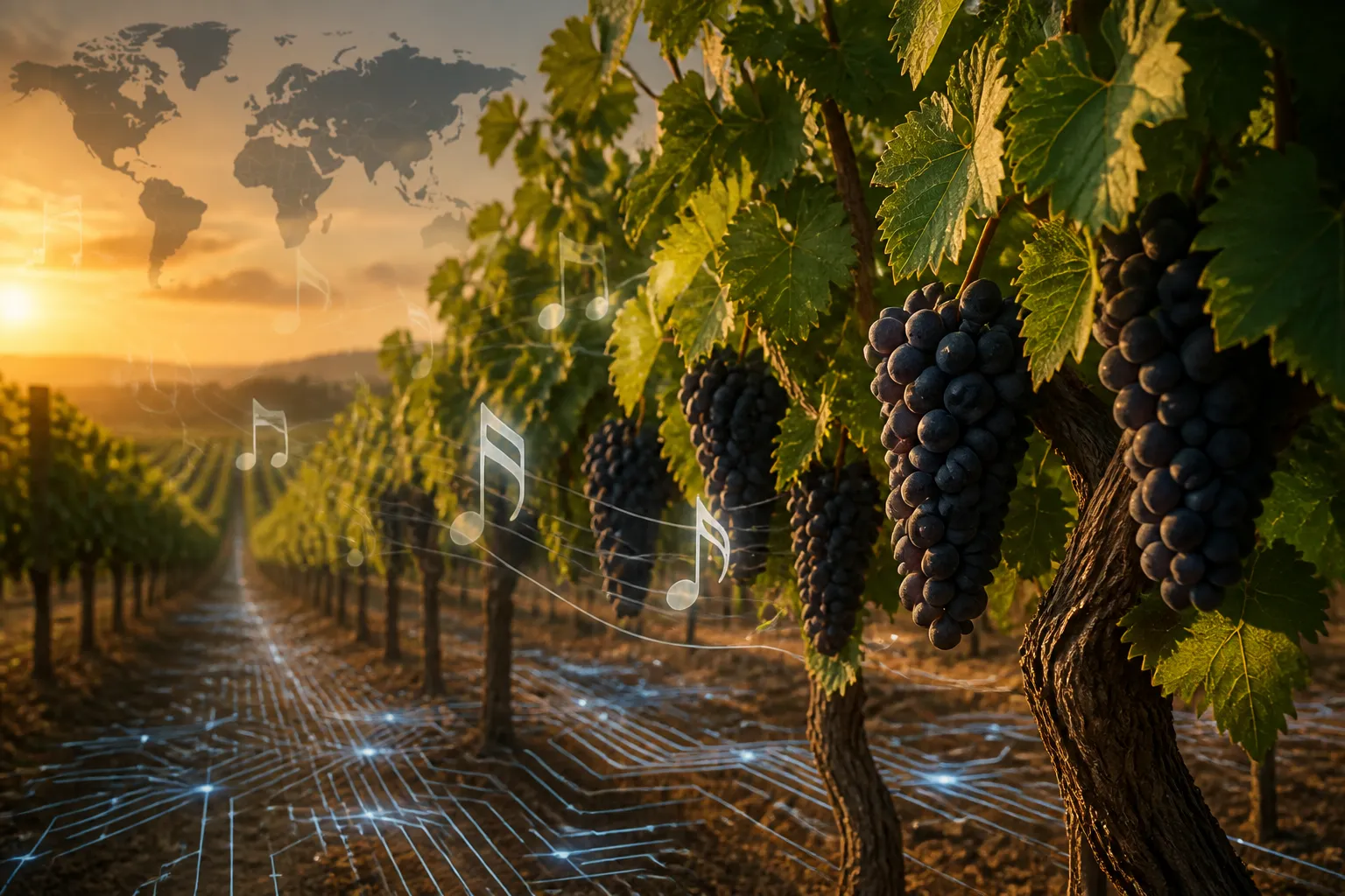 California Faces AI Skepticism, Wine Crop Shifts, and International Music Outreach in 2026