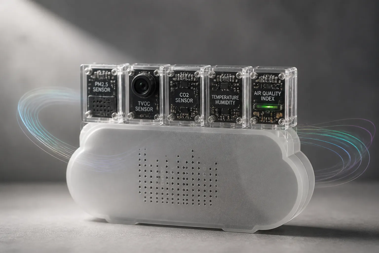 DIY AirSense Smart Air Purifier Combines Sensors, Cloud Connectivity, and Custom Design