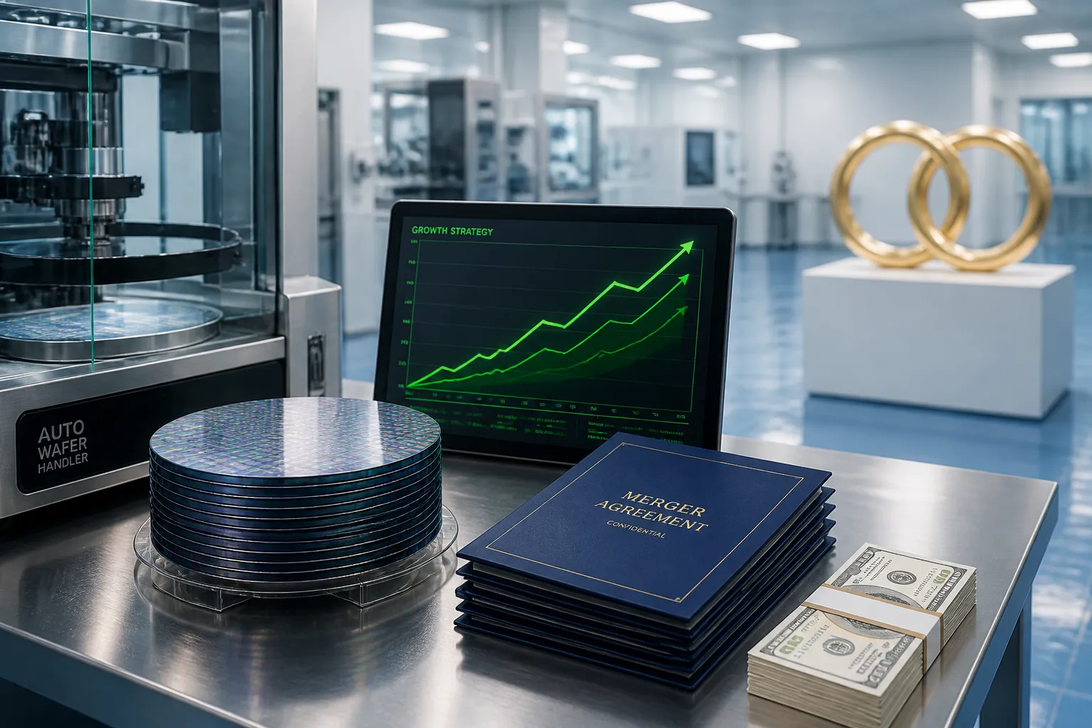 IonQs $1.8 B Acquisition of SkyWater Turns SKYT Into Merger Arbitrage Play