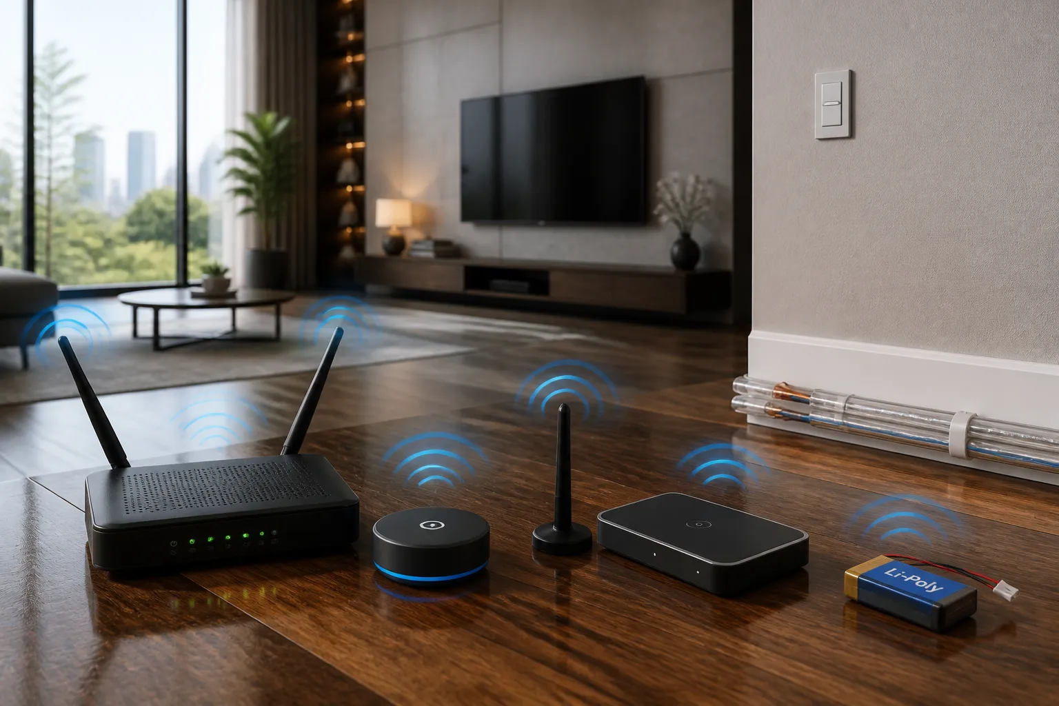 Smart-Home Wiring: Why Zigbee, Thread, and Matter Outperform Wi-Fi for Battery-Powered Devices