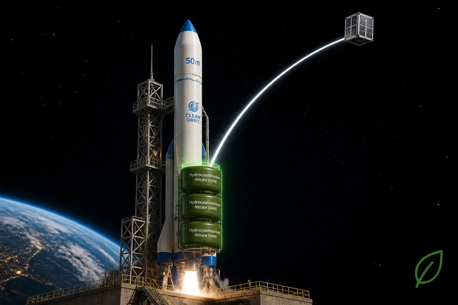 Arkadia Space, Reflex Aerospace, and SpaceX to Launch Green Hydrogen Peroxide-Powered Satellite in 2027
