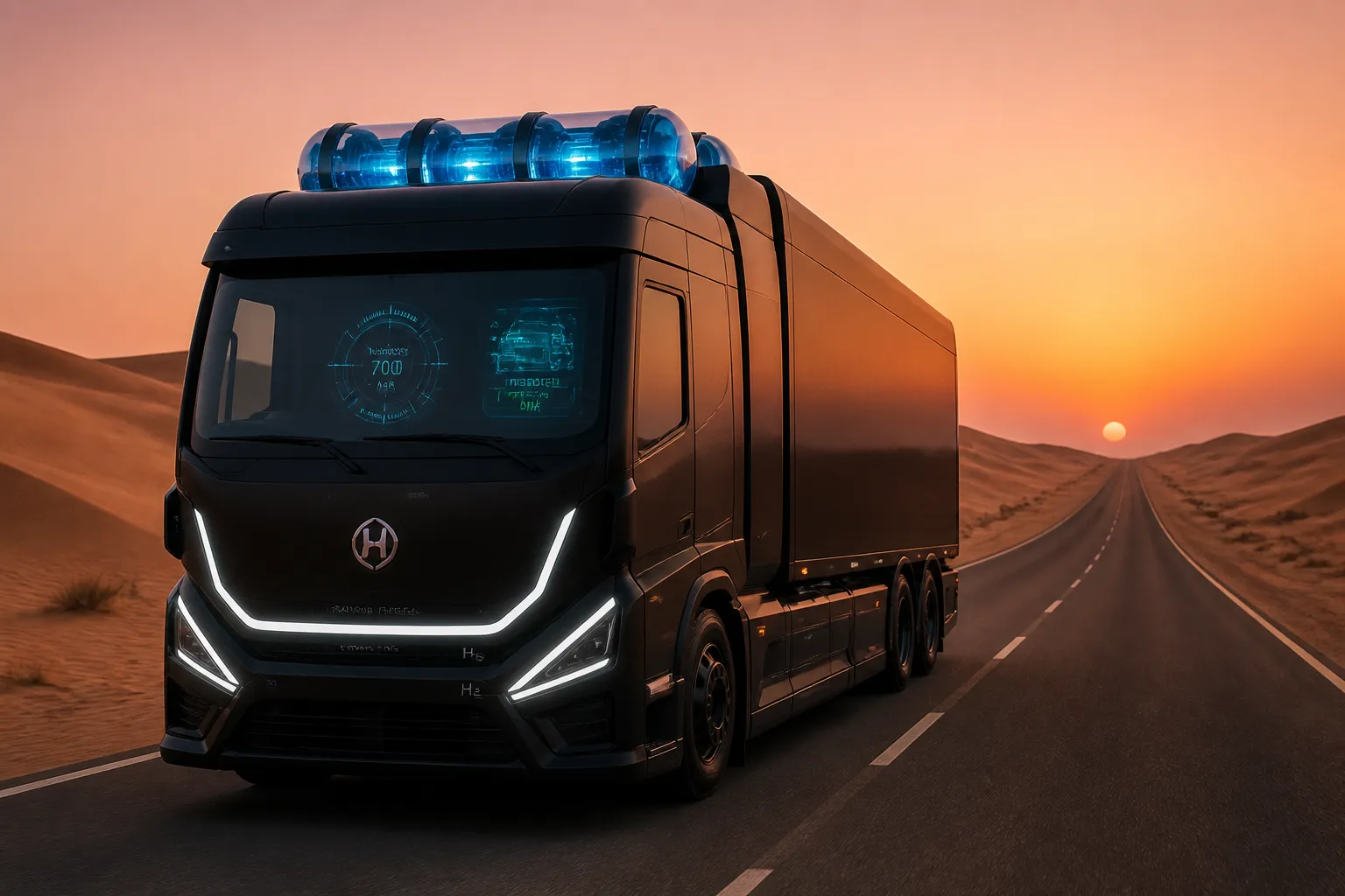 Saudi Arabia Launches First Autonomous Hydrogen-Powered Heavy-Duty Truck in Pilot Program