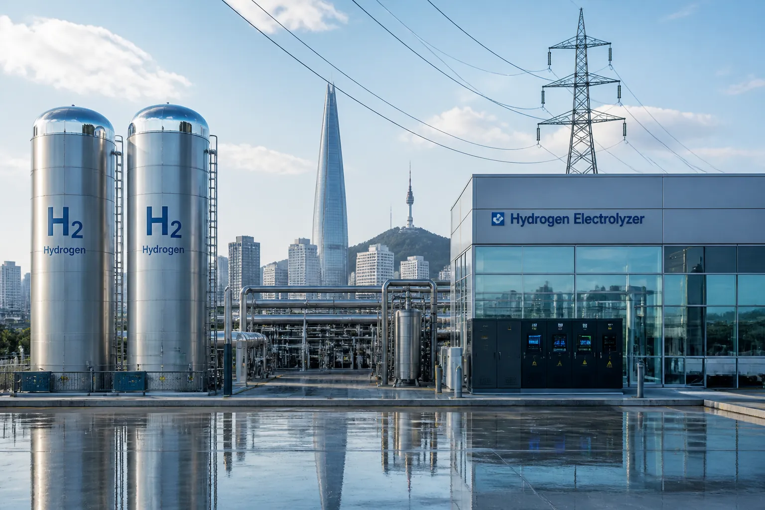 South Korea Launches 1.43 TWh Hydrogen Power Auction with Clean and General Tracks