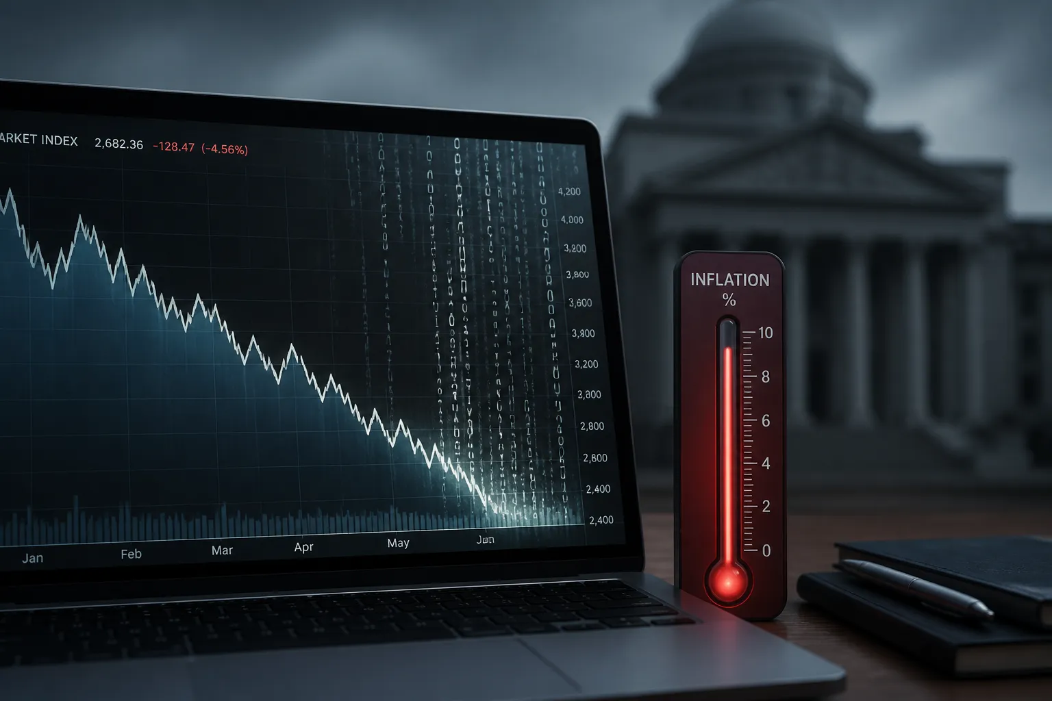 High-Multiple Software Stocks Slide as Inflation Surprise and Fed Outlook Shift Market Sentiment