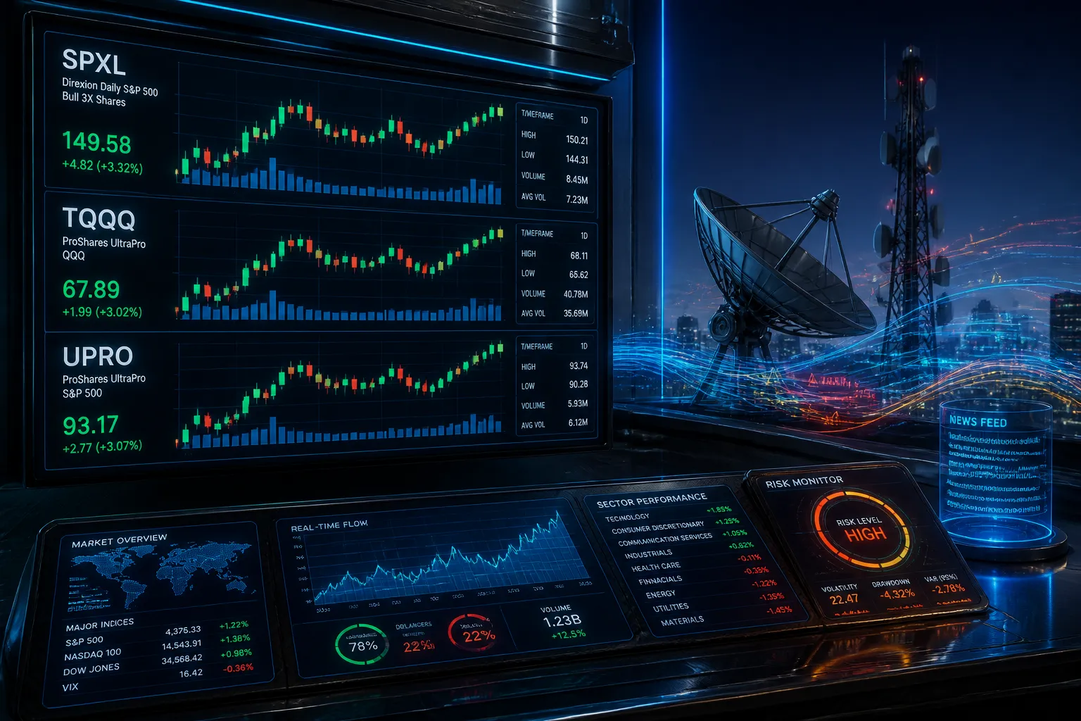 Tradr 2X Long ASTS Daily ETF Highlights Leverage Risks Amid AST SpaceMobiles 2027 Revenue Outlook