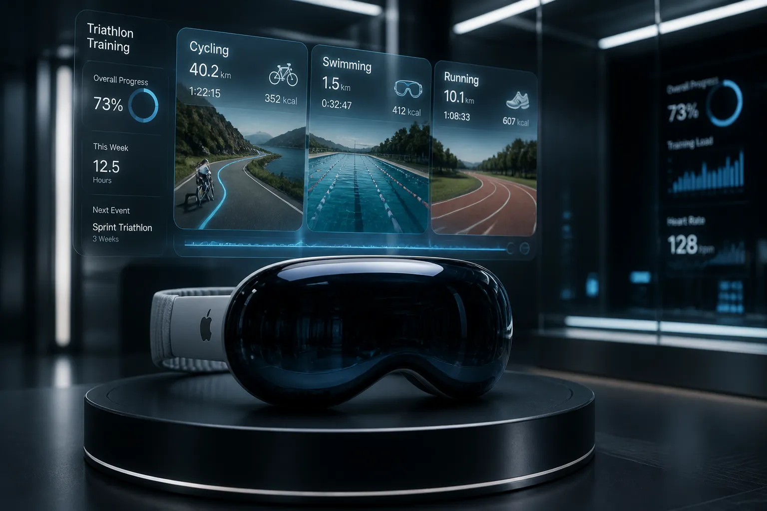 Apple Vision Pros Free Immersive Film The Longest Day Highlights Triathlete Jules Wagners Ironman Training