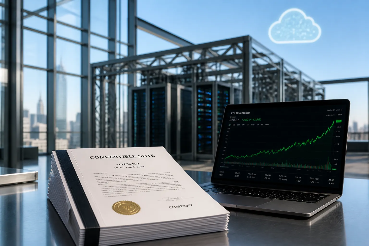 Keel Infrastructure Surges After $458 Million Convertible Note Deal and AI-Infrastructure Pivot