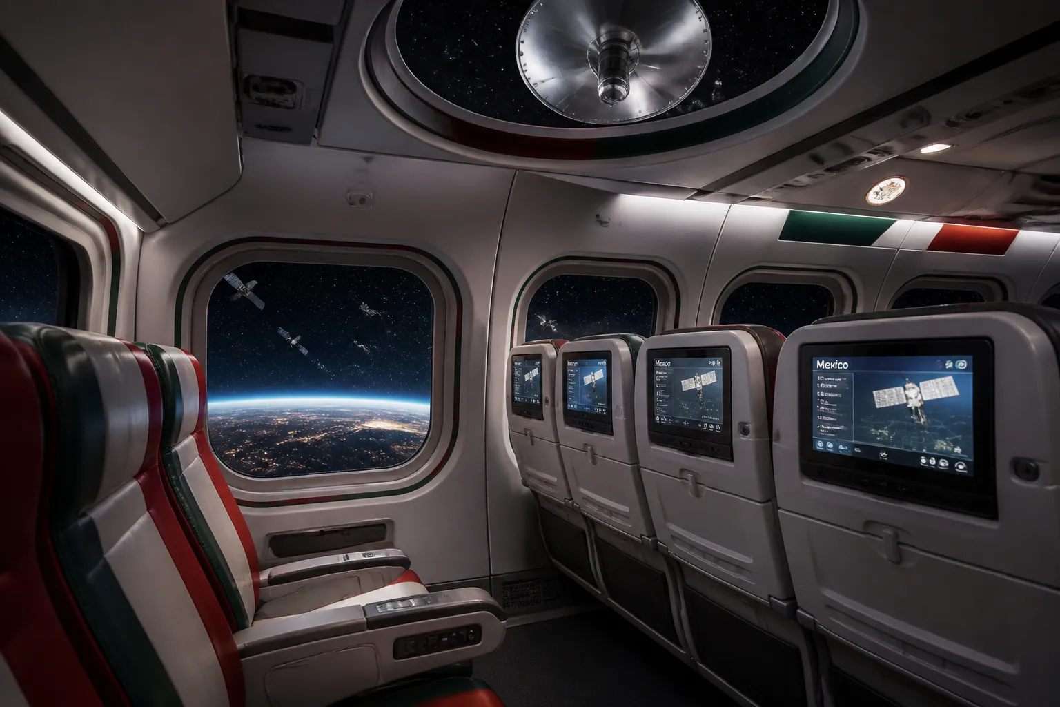 SES Expands Inflight Connectivity in Mexico with Multi-Orbit Service on Viva Aircraft