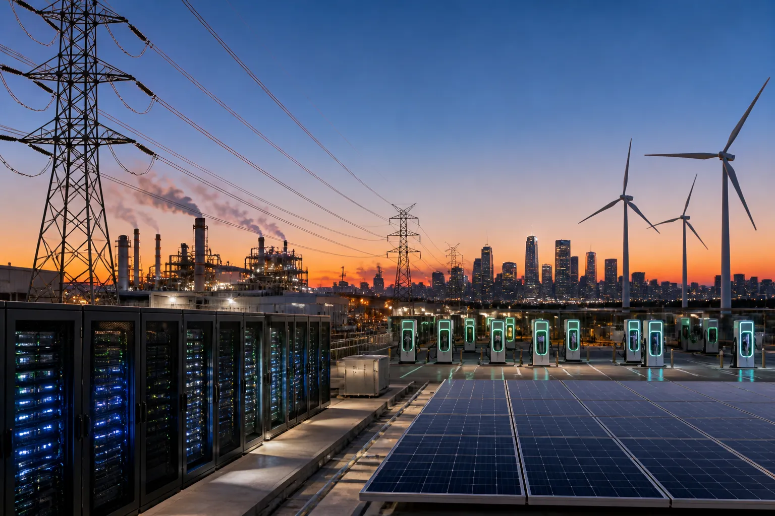 U.S. Electricity Demand Rebounds as Data Centers, Electrification and Industry Drive Load Growth