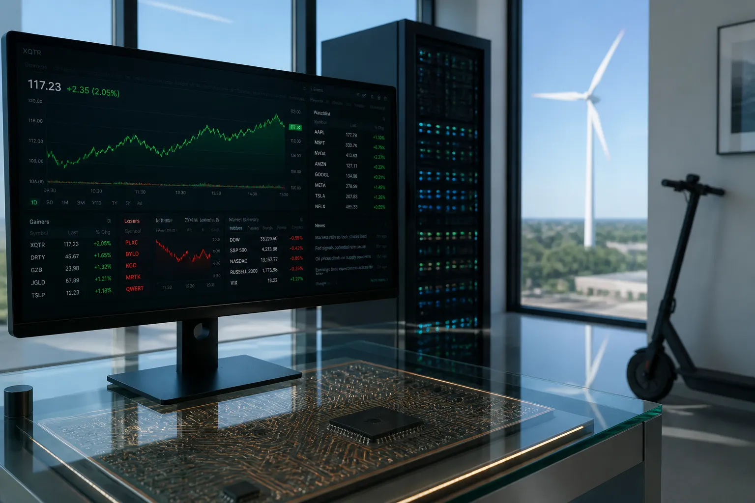 New-Age Tech Stocks Surge as Aequs Leads Gains, While Ather Energy Shares Drop on QIP Announcement