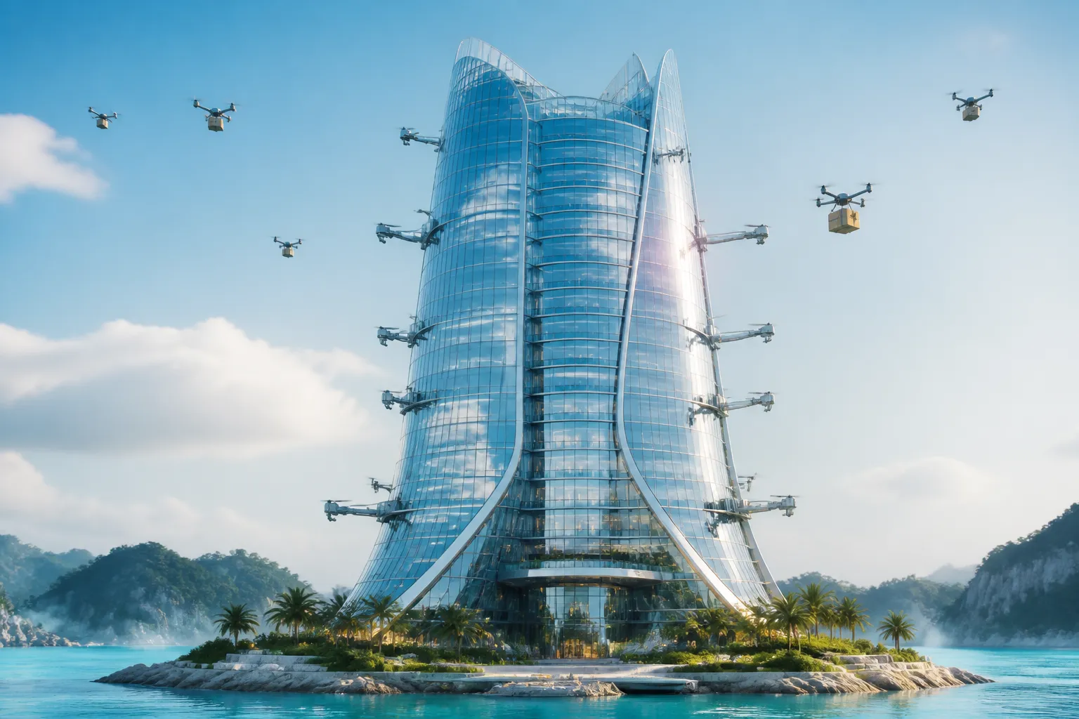 China to Open First Fully Robot-Run Hotel on Shenzhen-Zhongshan Link Island in 2027