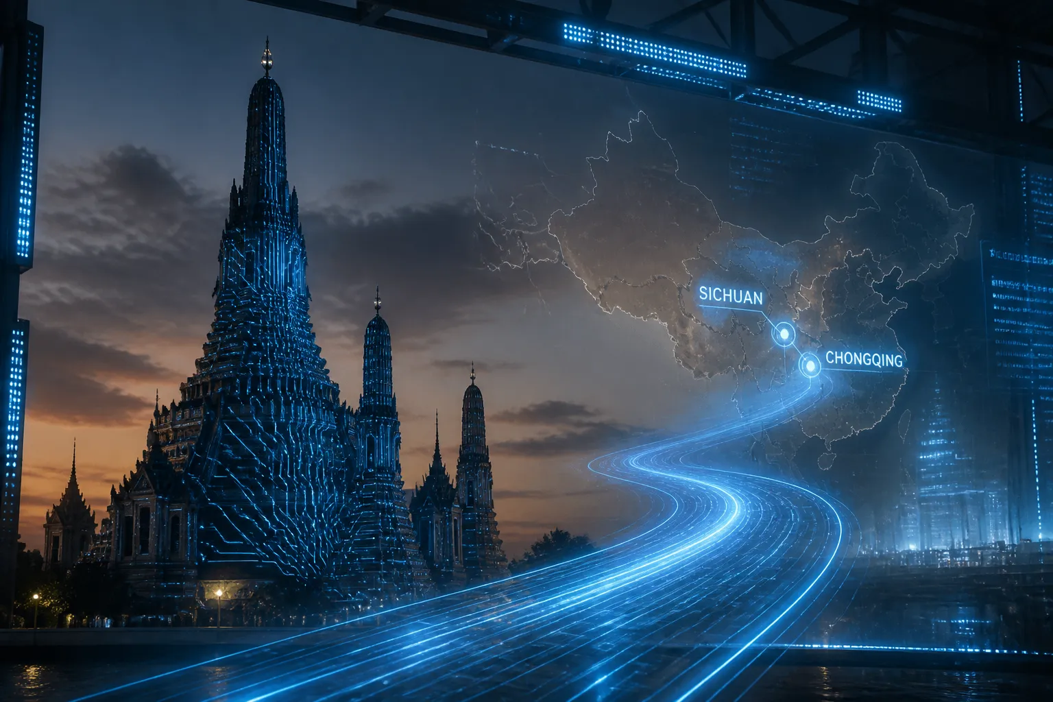 Thailand Targets Chinas Chongqing and Sichuan for High-Tech Investment, Prime Ministers Roadshow Aims to Boost Inflows