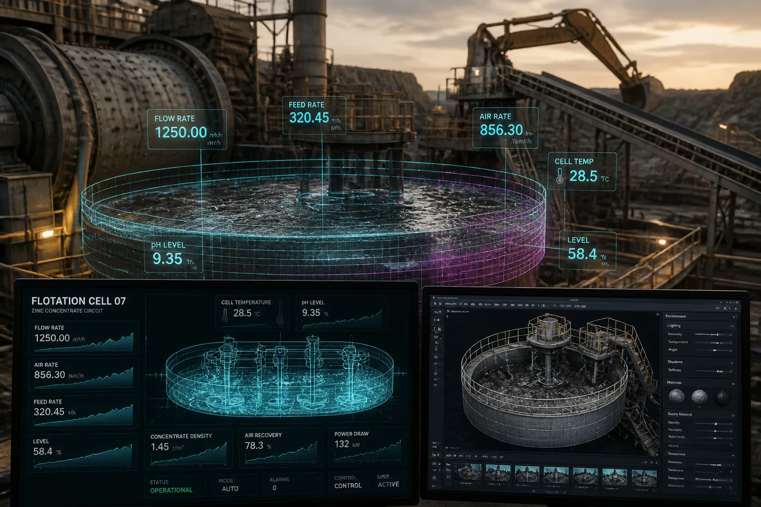 MMG Deploys Digital Twin to Optimize Zinc Flotation at Queensland Mine