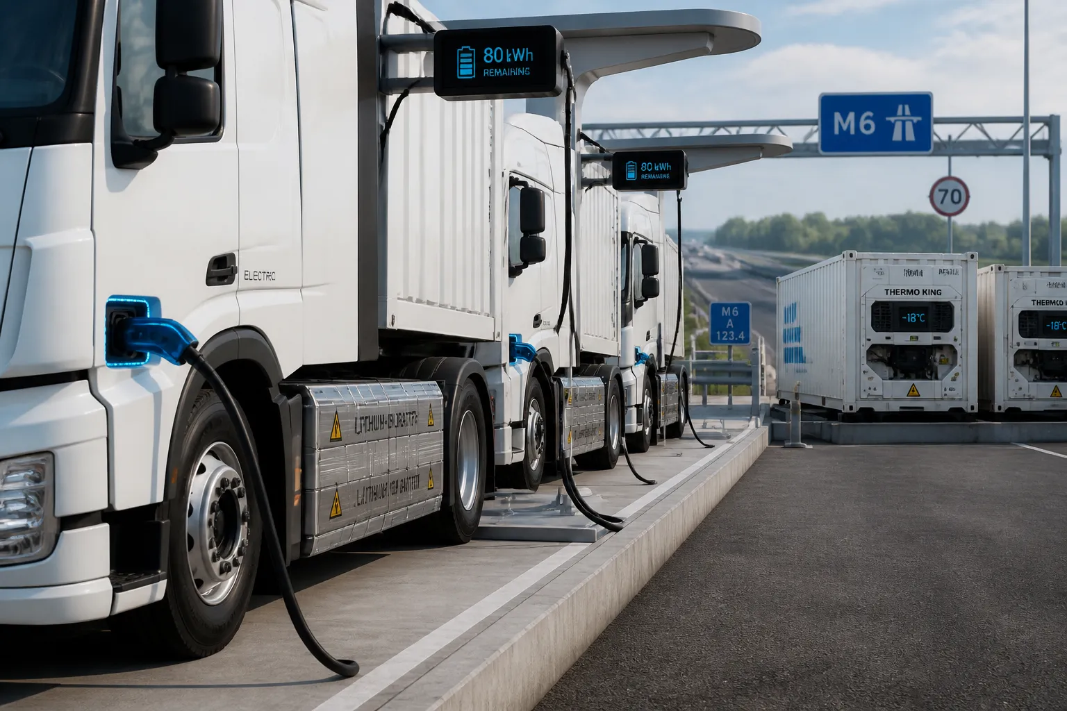 Marks & Spencer Deploys 10 Electric DAF XD Trucks in First UK Inverter-Powered Refrigeration Trial