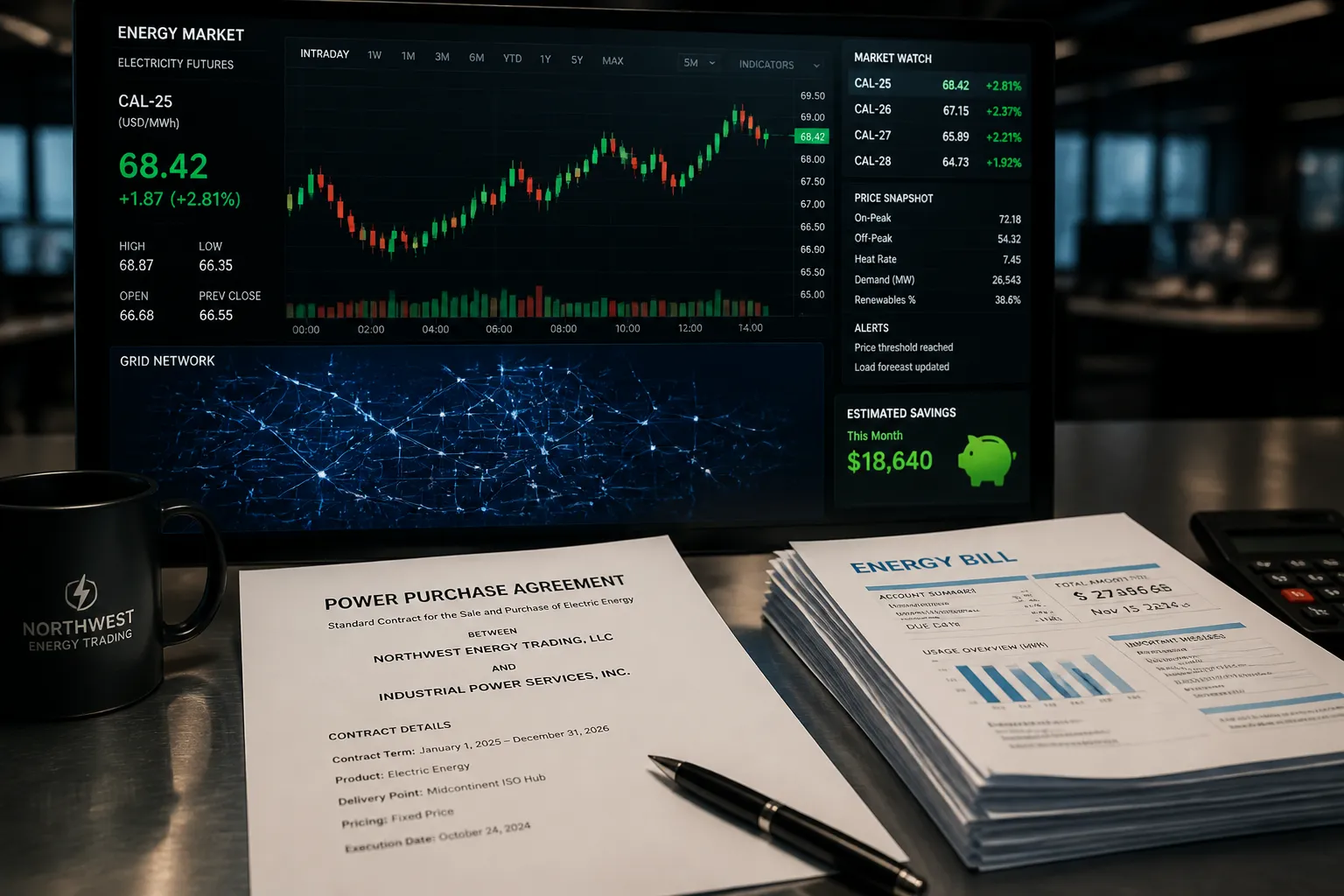 Power Synch Records $308,000 in Savings Across Six Wholesale Energy Bids in One Day