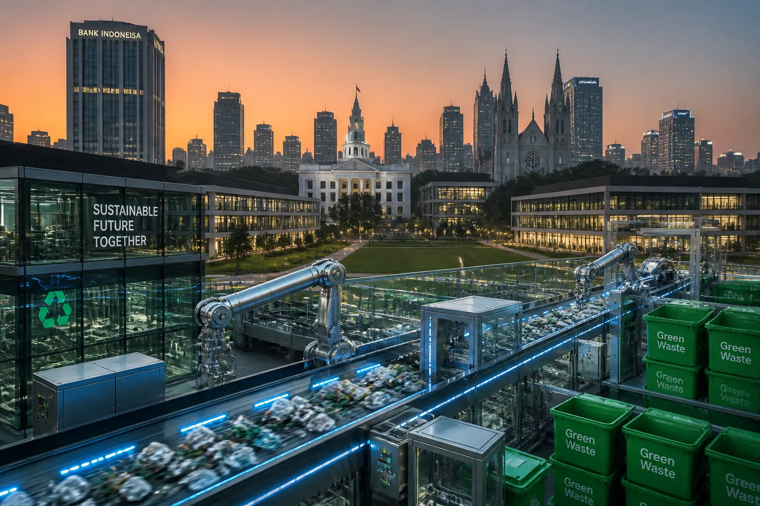 Jakarta Moves Toward Source-Based Waste Management, Partners with Universities for New Technologies