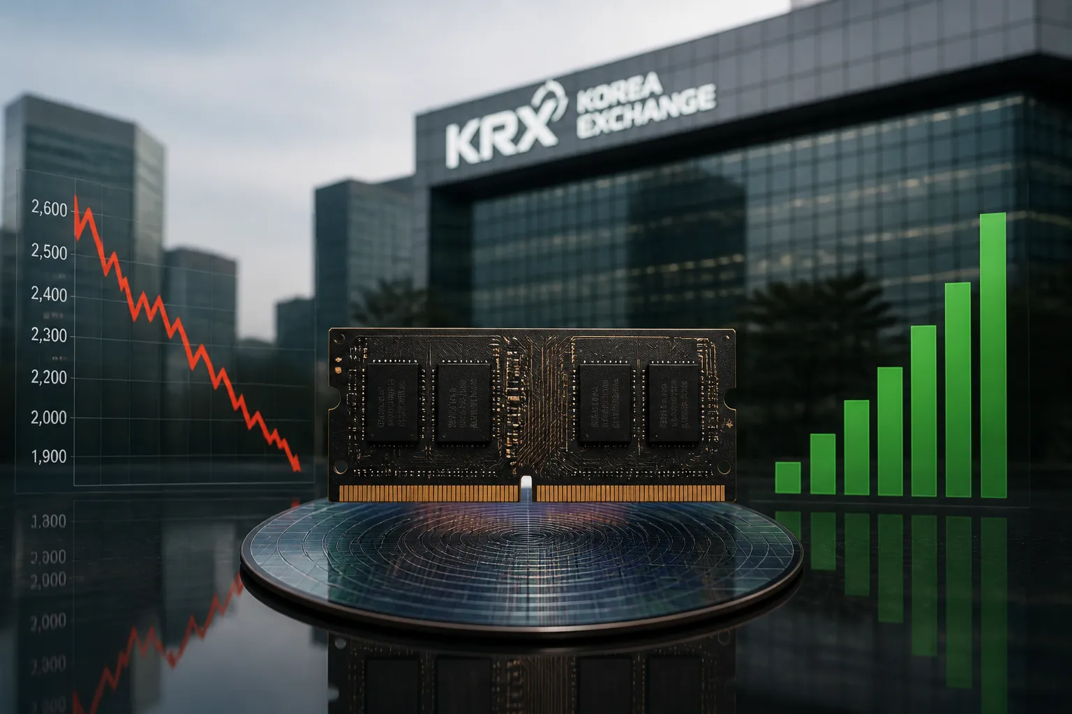KOSPI Plunges 40% as Memory Trade Reverses; SK Hynix Survives with Strong Q2 Results