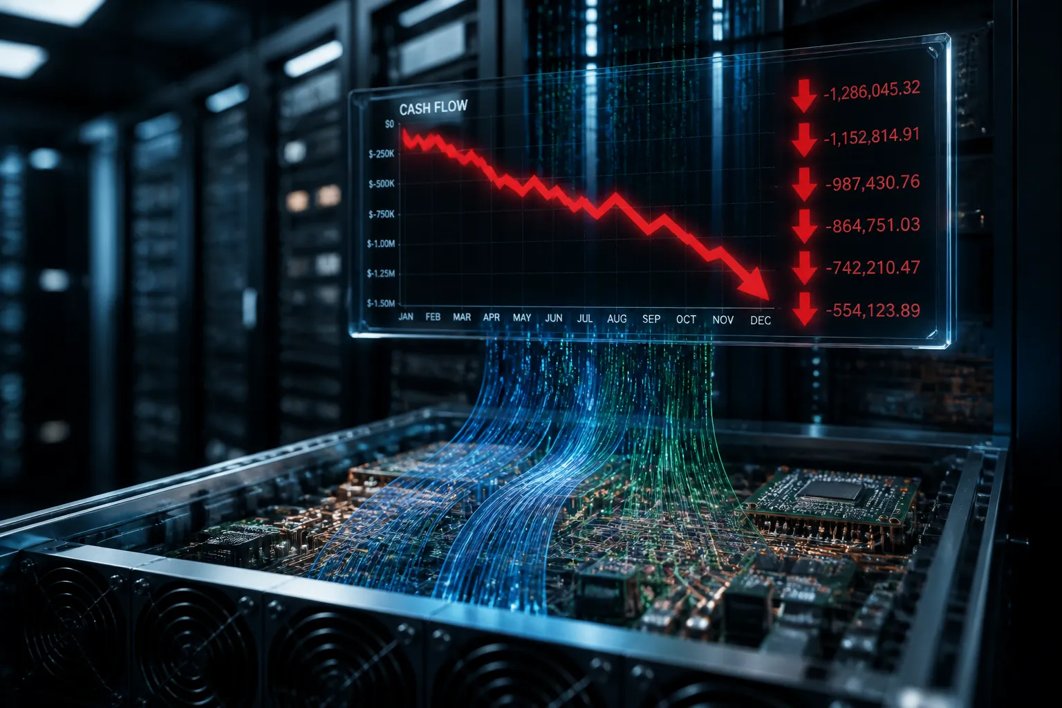 Investors Question Big Tech AI Spending as Free Cash Flow Turns Negative