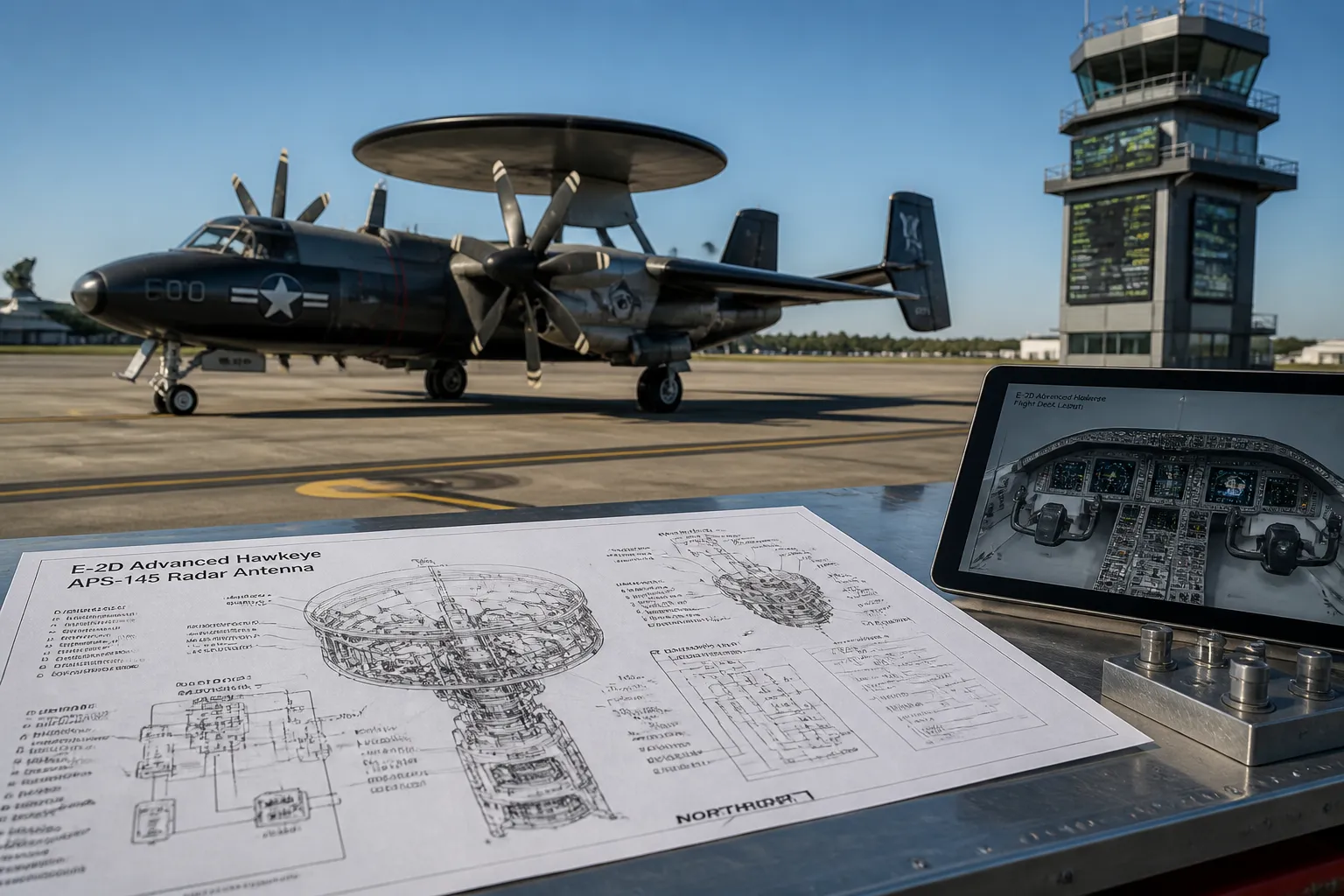 U.S. Navy Completes Critical Design Review for E-2D Block II Upgrade