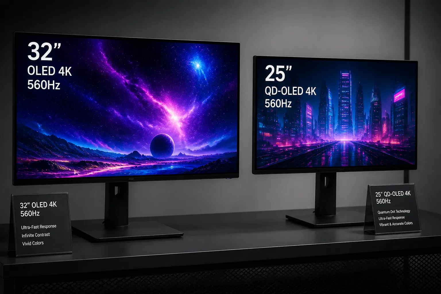 Alienware Unveils 32-inch 4K OLED and 25-inch 560Hz QD-OLED Monitors at IFA 2026