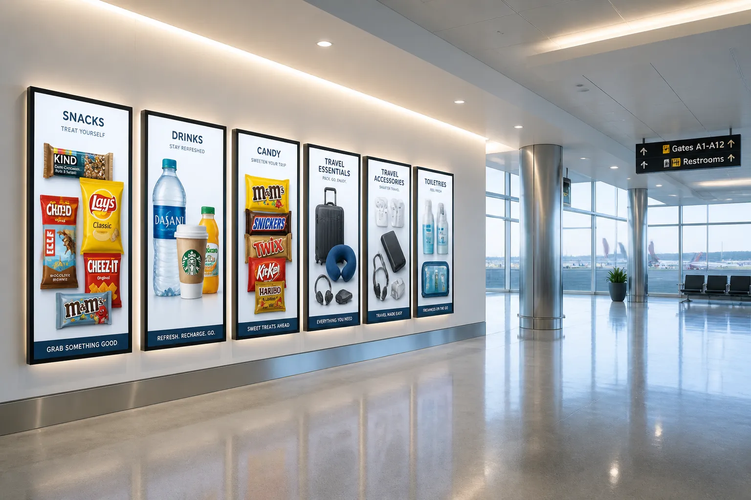 Philadelphia Airport Unveils New Digital Display Network to Boost Concession Visibility