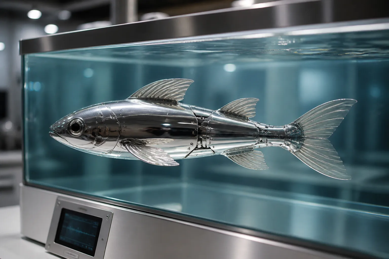 Chinese Bionic Fish Demonstrates Biomimetic Propulsion at 2026 CIFTIS Fair